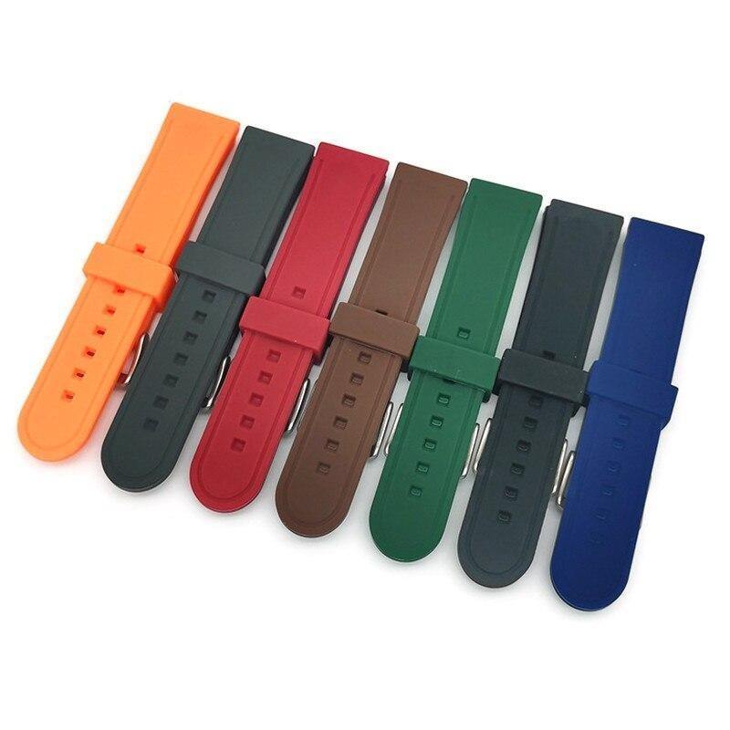 Corrugated Sport Silicone Strap - watchband.direct