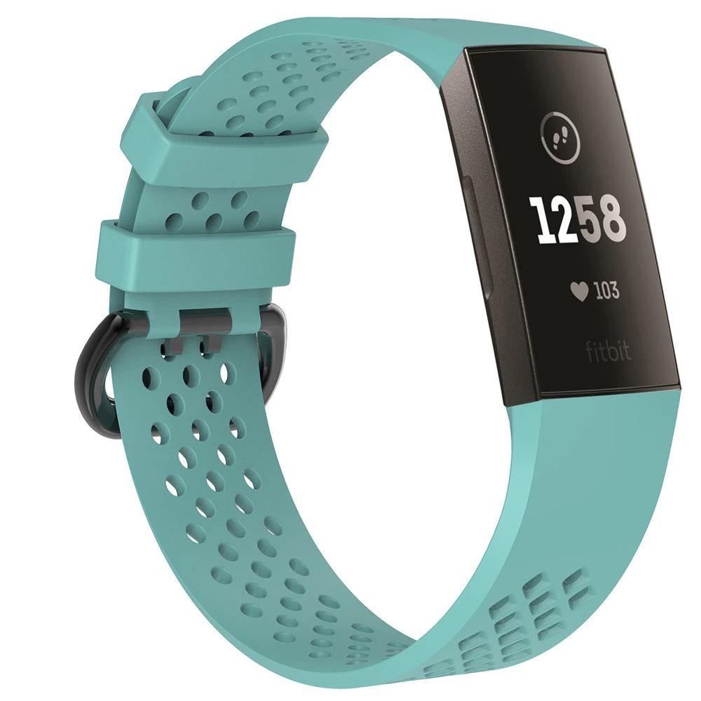 Dotted Rubber Wristband for Fitbit Charge 3 - watchband.direct