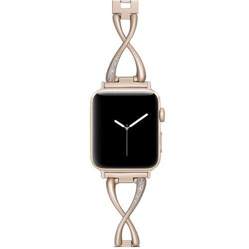 Wound Diamond Strap for Apple Watch - watchband.direct