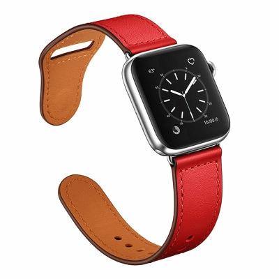 Loop End Leather Strap for Apple Watch - watchband.direct
