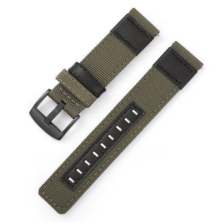 Nylon Leather Strap Sport Replacement Band - watchband.direct