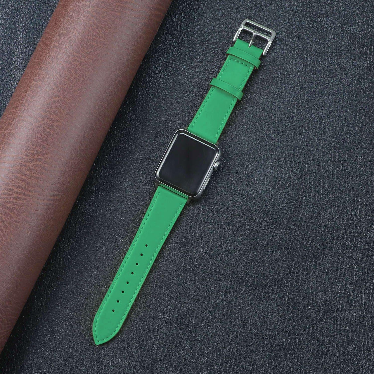 Classic Stitch Leather Strap for Apple Watch - watchband.direct
