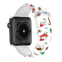 Thumbnail for Silicone Christmas Strap For Apple Watch - watchband.direct