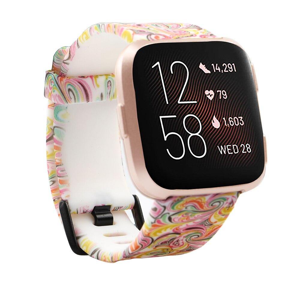 Sporting Style Soft Silicone Strap for Fitbit Versa / Versa 2 - watchband.direct