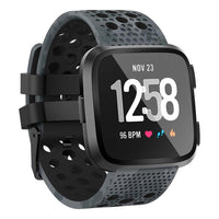 Thumbnail for Camouflage Rubber Band for Fitbit Versa - watchband.direct