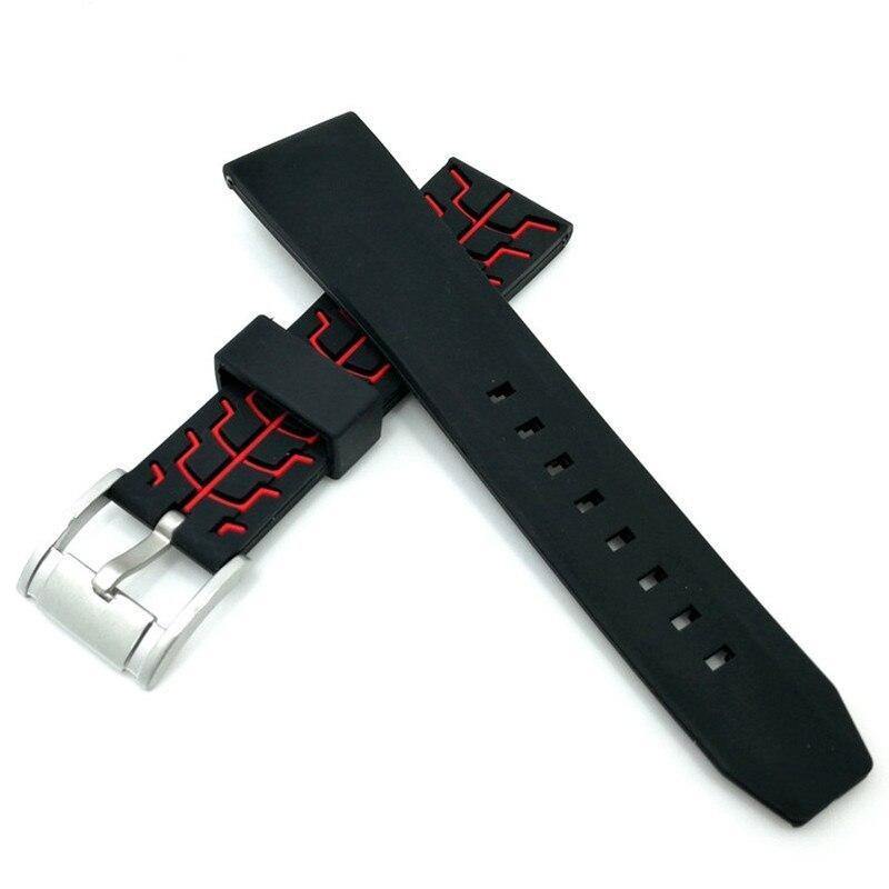 Tire Silicone Men Sport Watchband - watchband.direct