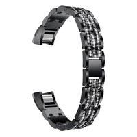 Thumbnail for Crystal Stainless Steel Band for Fitbit Alta / HR - watchband.direct