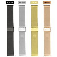 Thumbnail for Stainless Steel Meshed Loop Strap - watchband.direct