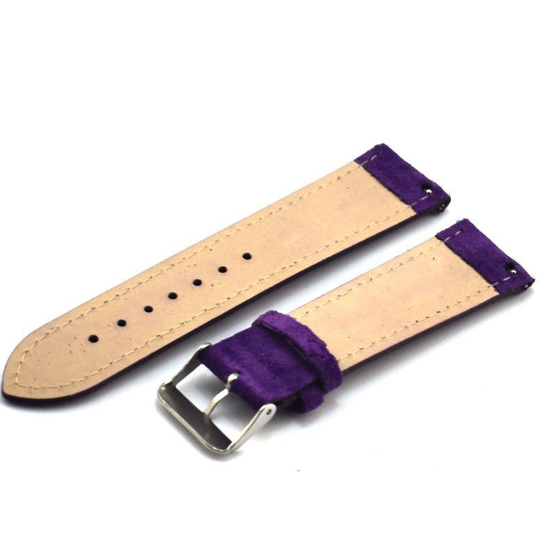 Vintage Suede Leather Watch Strap - watchband.direct