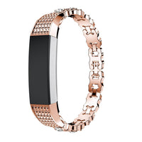 Thumbnail for Rhinestone Stainless Steel Bracelet for Fitbit Alta / HR - watchband.direct