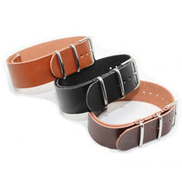 Thumbnail for Leather Imitate Zulu Watchband Strap - watchband.direct
