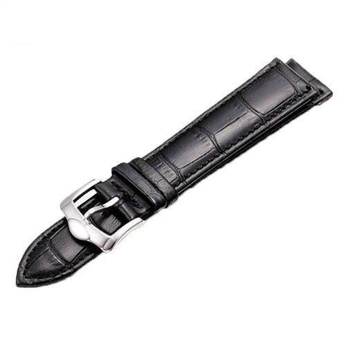 Elegant Leather Crocodile Pattern Watchband - watchband.direct