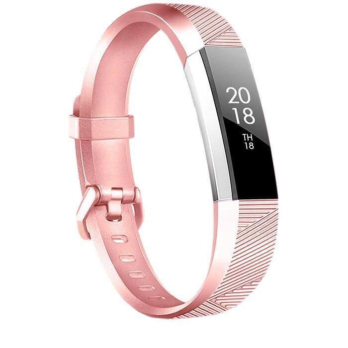 Rose Gold Fitbit Alta Strap Stylish Durable watchband.direct