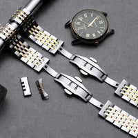 Thumbnail for Stainless Steel Presidents Watchband - watchband.direct