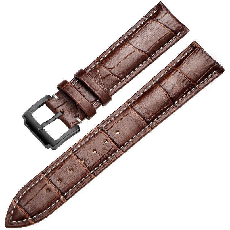 Soft Calf Genuine Leather Watch Strap with varying buckles - watchband.direct
