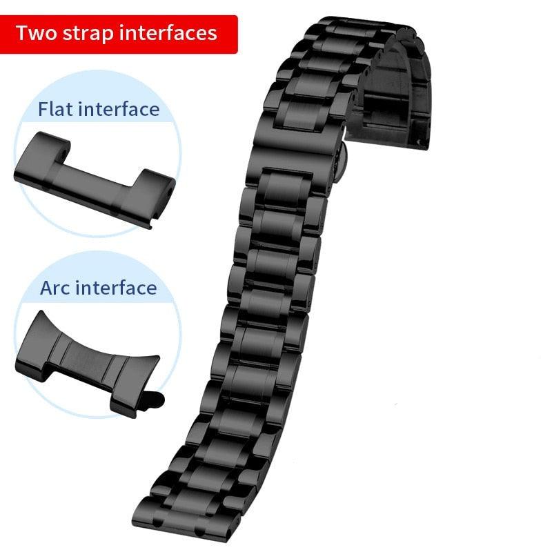 Stainless Steel Bracelet Watch Strap - watchband.direct