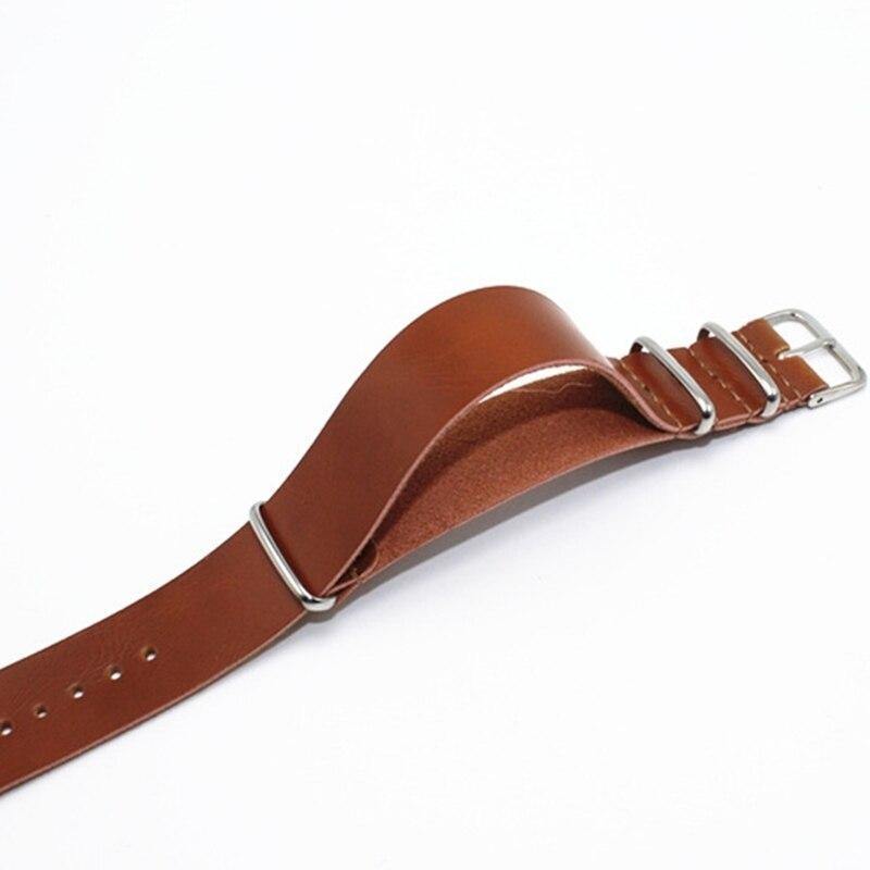 Leather Imitate Zulu Watchband Strap - watchband.direct