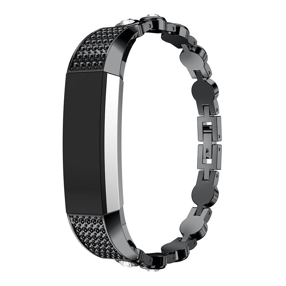 Rhinestones Stainless Steel Strap for Fitbit Alta / HR - watchband.direct