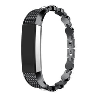 Thumbnail for Rhinestones Stainless Steel Strap for Fitbit Alta / HR - watchband.direct