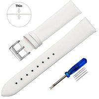 Thumbnail for Thin Genuine Leather Womens Watch Strap - watchband.direct