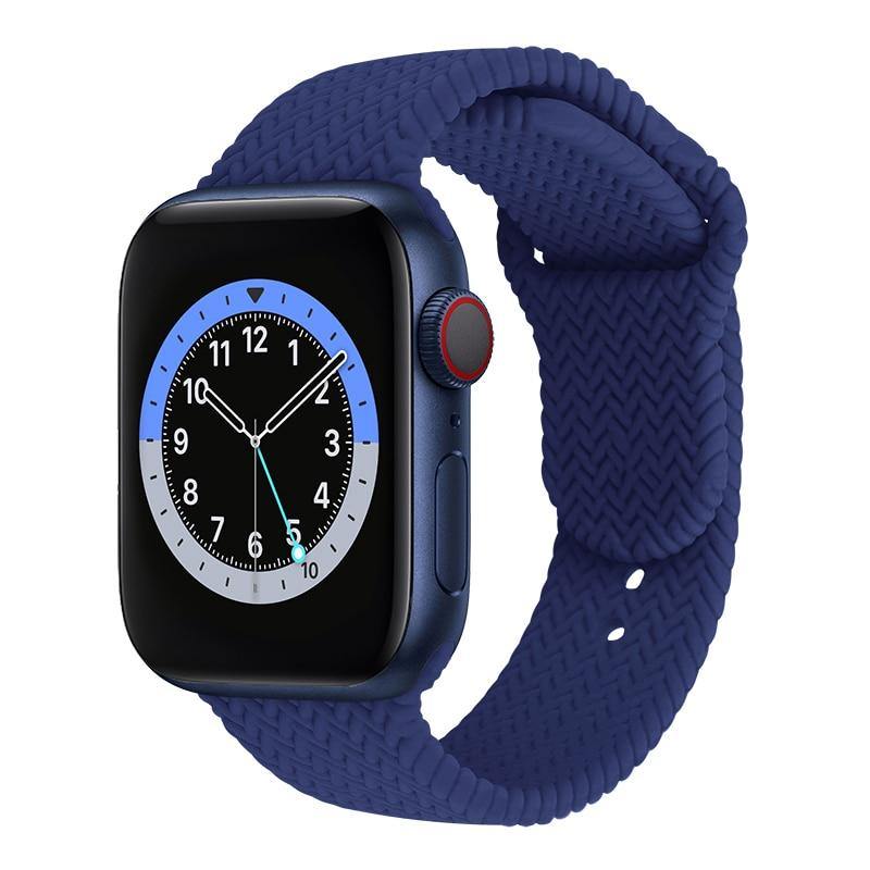 Braided Silicone Sport Strap for Apple Watch - watchband.direct