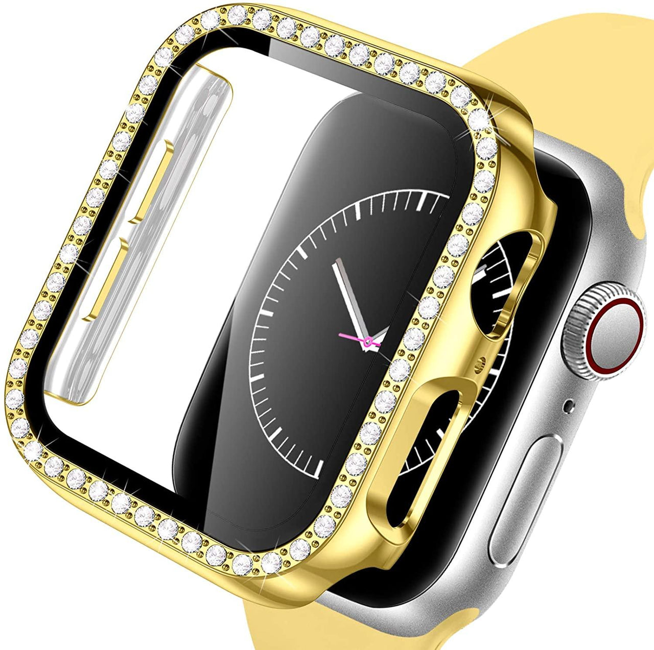 Crystal Diamond Apple Watch Case - watchband.direct