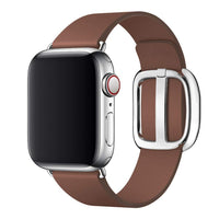 Thumbnail for Modern Sleek Leather Apple Watch Strap - watchband.direct