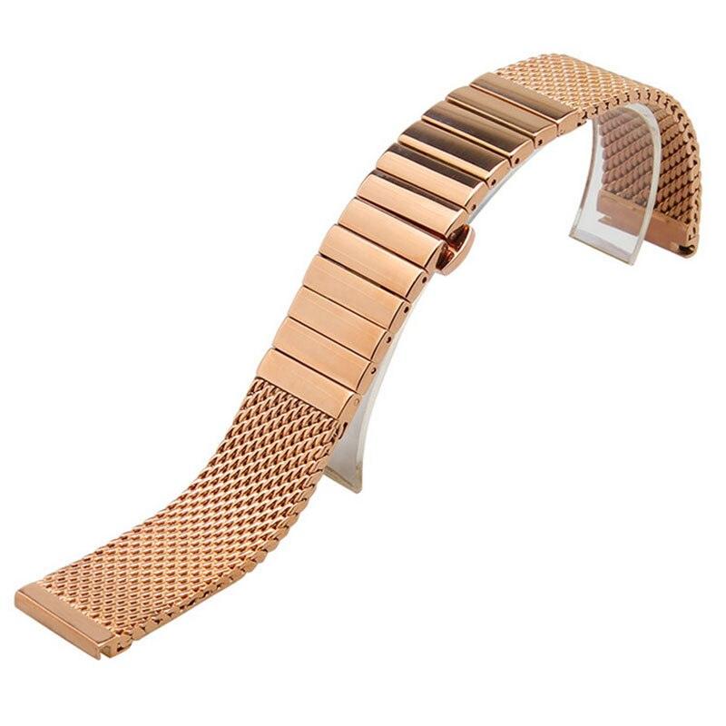 Combination Milanese Stainless Steel Watch Band - watchband.direct