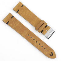 Thumbnail for Distressed Cow Leather Watch Strap with Quick-Release - watchband.direct