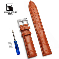 Thumbnail for Comfortable Cowhide Genuine Leather Watch Strap - watchband.direct