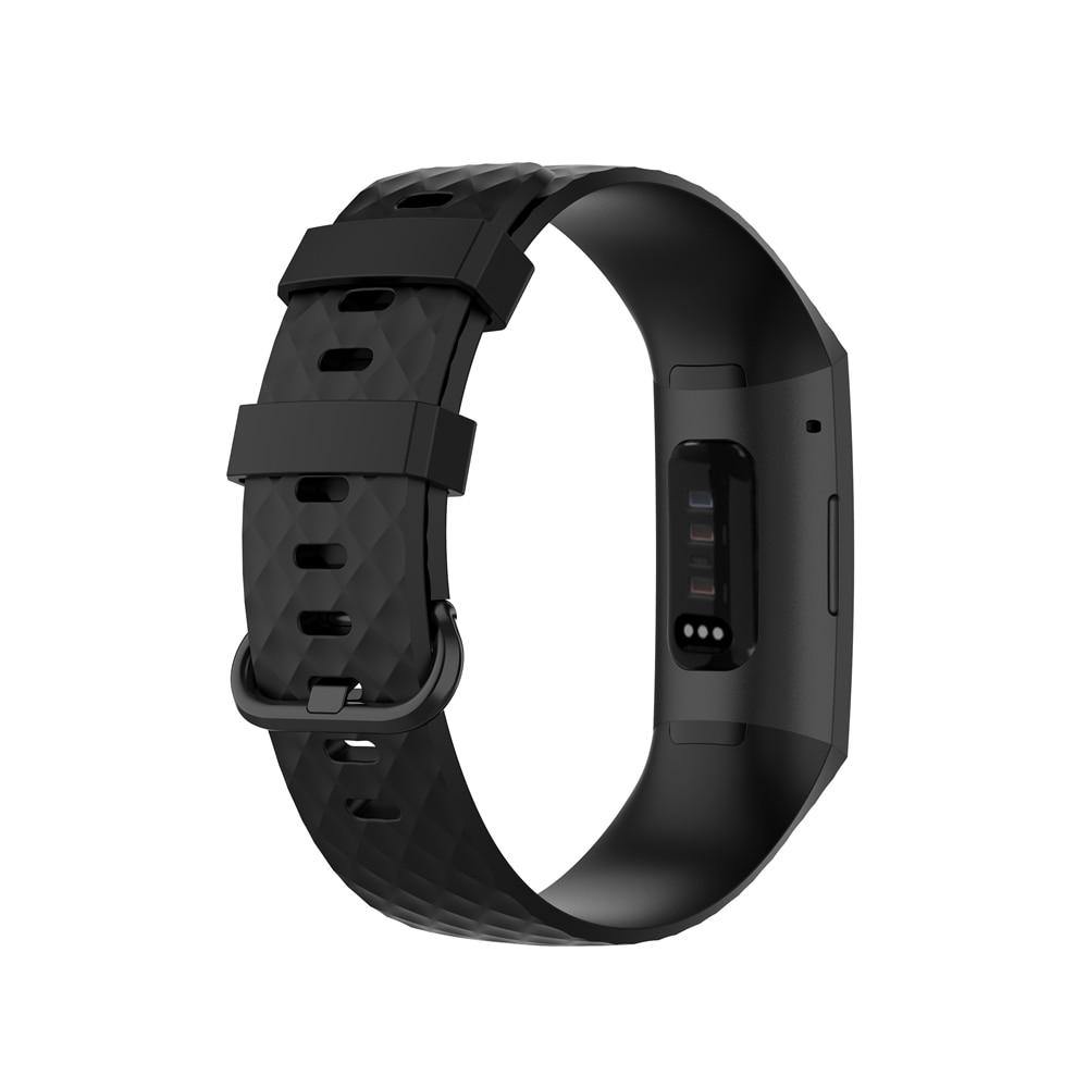 Glowing Silicone Band for Fitbit Charge 4 - watchband.direct
