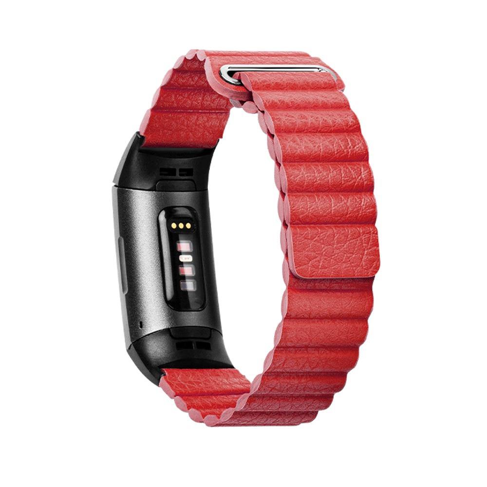 Leather Loop Strap for Fitbit Charge 3 / 4 - watchband.direct
