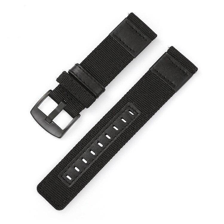 Nylon Leather Strap Sport Replacement Band - watchband.direct