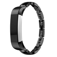 Thumbnail for Stainless Steel Diamond Inlay Bracelet for Fitbit Alta / HR - watchband.direct