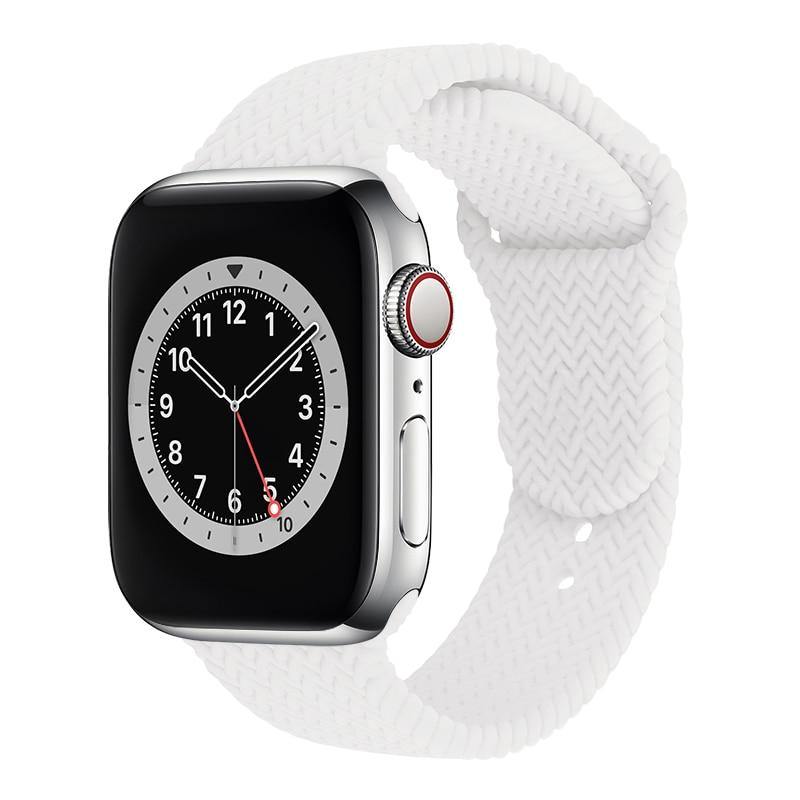 Braided Silicone Sport Strap for Apple Watch - watchband.direct