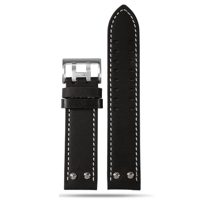 Leather Strap for Hamilton Khaki Field - watchband.direct
