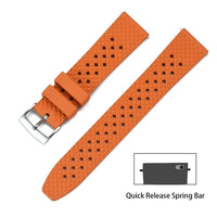 Thumbnail for Honeycomb Rubber Breathable Watch Strap With Quick Release - watchband.direct