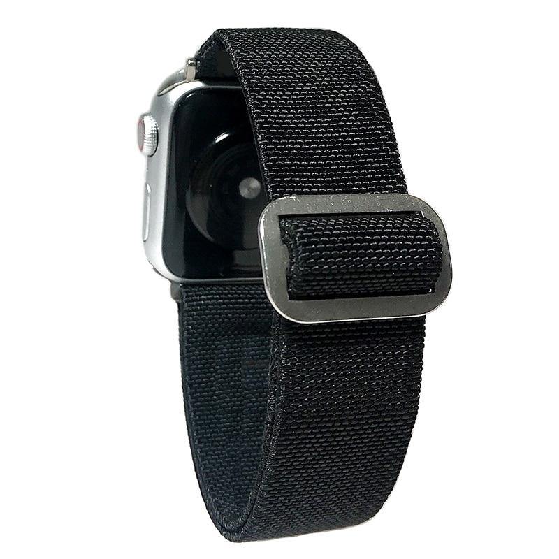 Elastic Braided Solo Loop For Apple Watch - watchband.direct