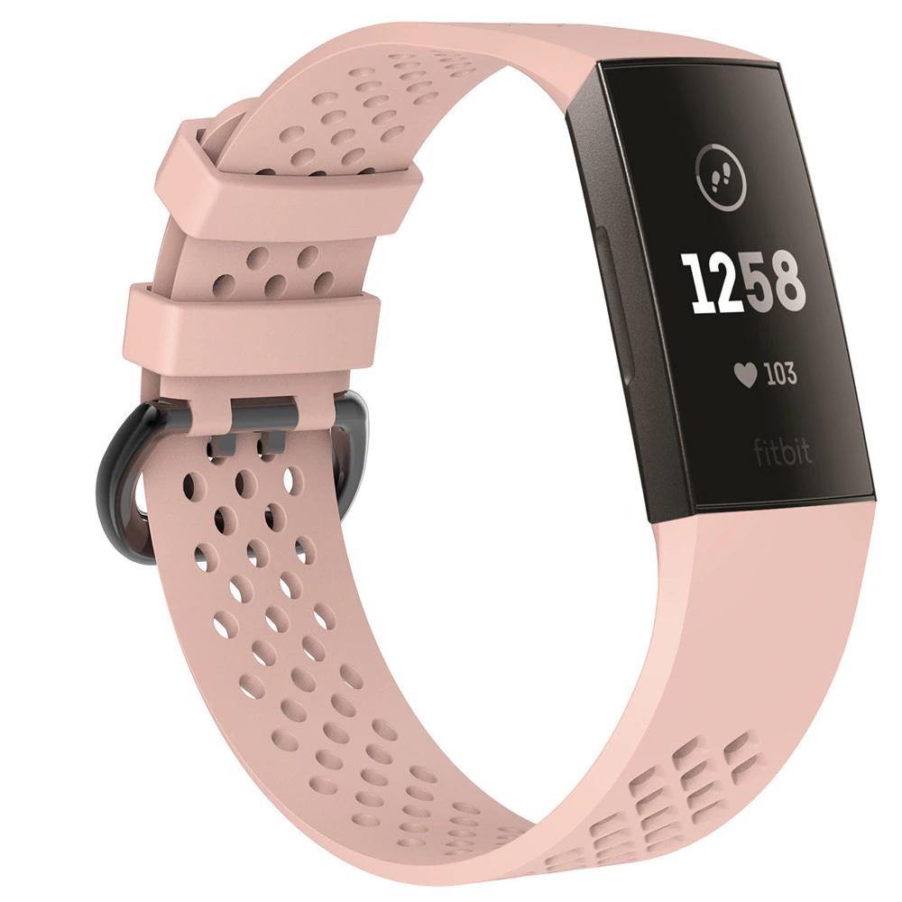 Dotted Rubber Wristband for Fitbit Charge 3 - watchband.direct