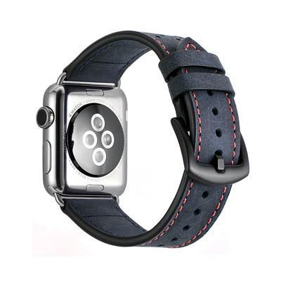 Racing Leather Strap for Apple Watch - watchband.direct