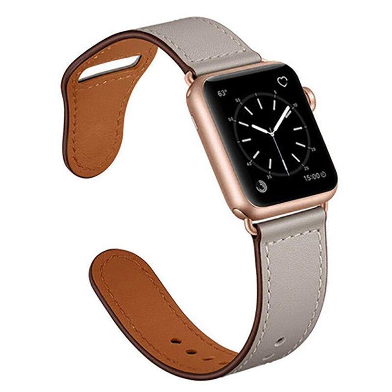 Loop End Leather Strap for Apple Watch - watchband.direct