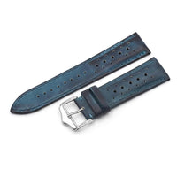 Thumbnail for Stitched Vintage Genuine Leather Racing Watchband - watchband.direct