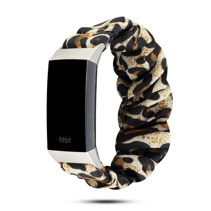 Elastic Scrunchie Strap for Fitbit Charge 3 / 4 - watchband.direct