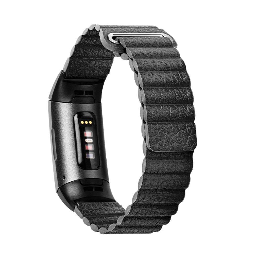 Leather Loop Strap for Fitbit Charge 3 / 4 - watchband.direct