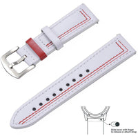 Thumbnail for Top Grain Genuine Leather Watch Band with Quick Release - watchband.direct