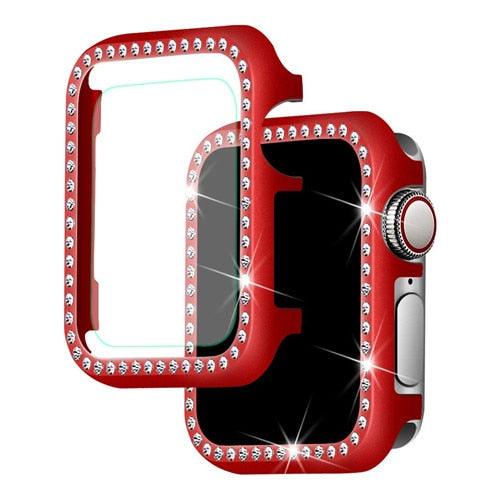 Crystal Diamond Case and Glass For Apple Watch - watchband.direct