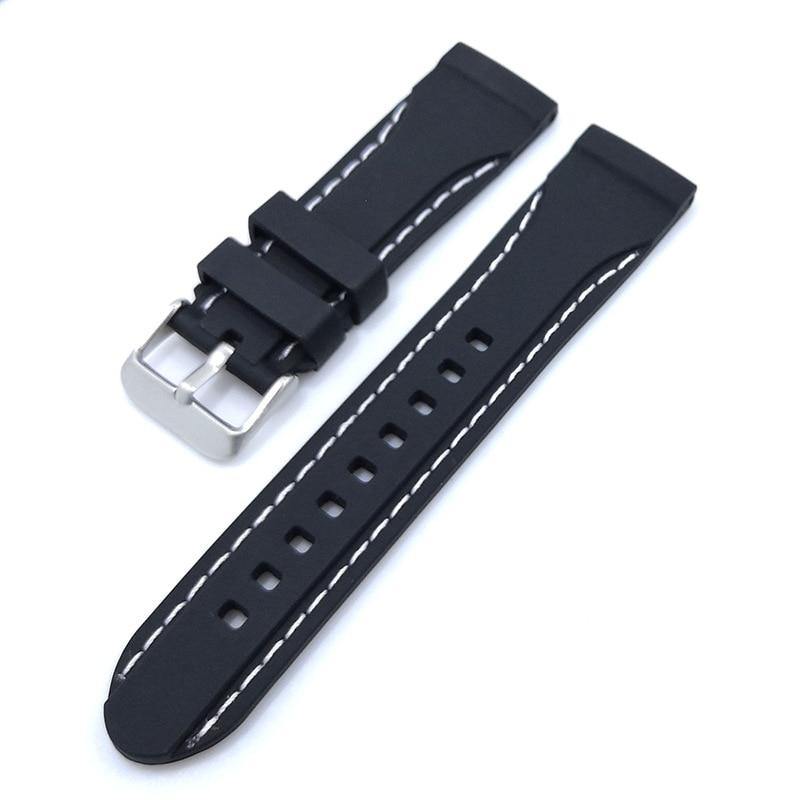 Colored Stitch Rubber Band - watchband.direct