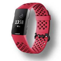 Thumbnail for Silicone Racing Strap for Fitbit Charge 3 / 4 - watchband.direct