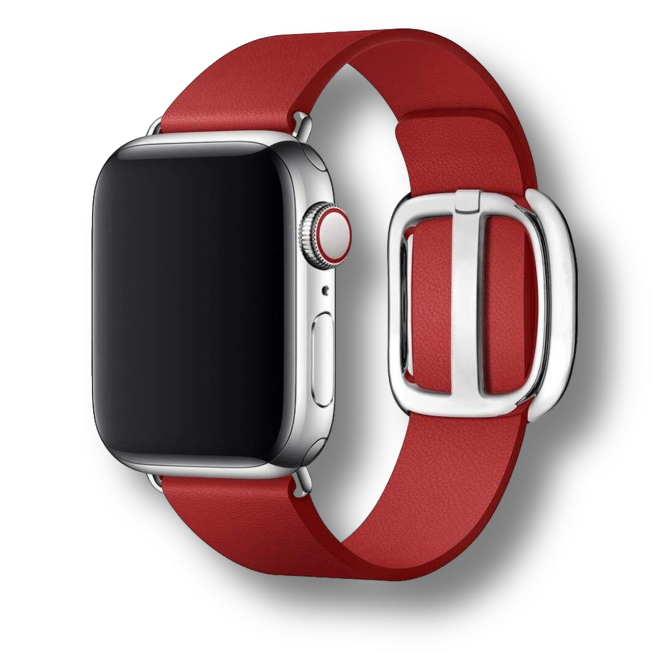 Modern Sleek Leather Apple Watch Strap - watchband.direct