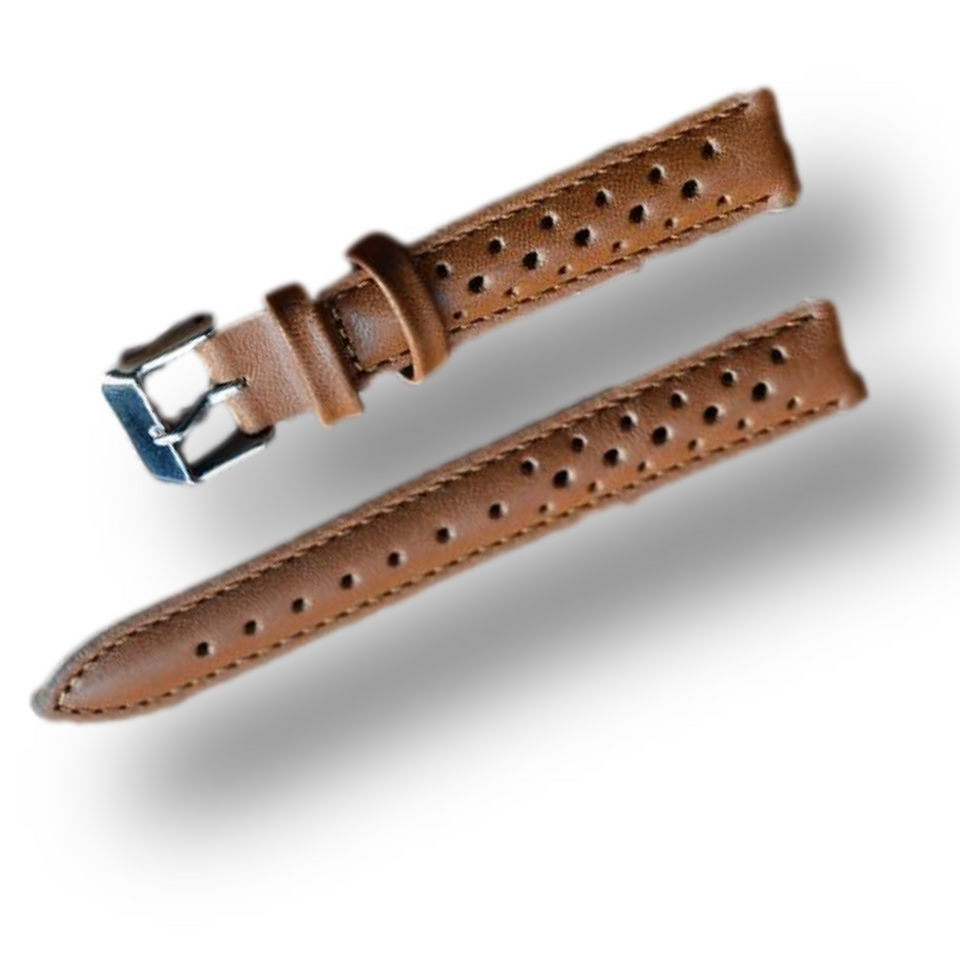Distressed leather (cowhide) watch strap, size 20mm, quick release